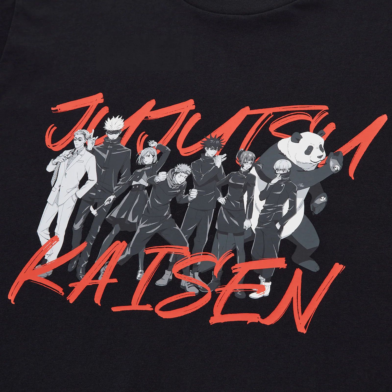Anime × Cartoon Network × Japanese Brand JUJUTSU KAISEN Anime Size XL Black No. 2/ CowboyBepop Size US XL / EU 56 / 4 - 2 Thumbnail