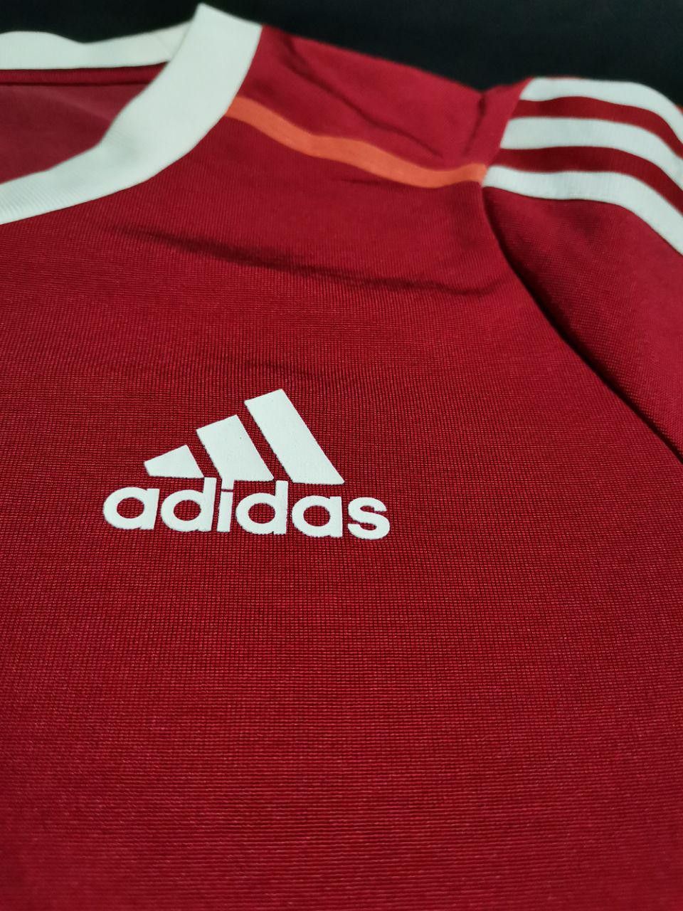 Adidas × Vintage Adidas 3 stripes jersey vintage Size US M / EU 48-50 / 2 - 3 Thumbnail