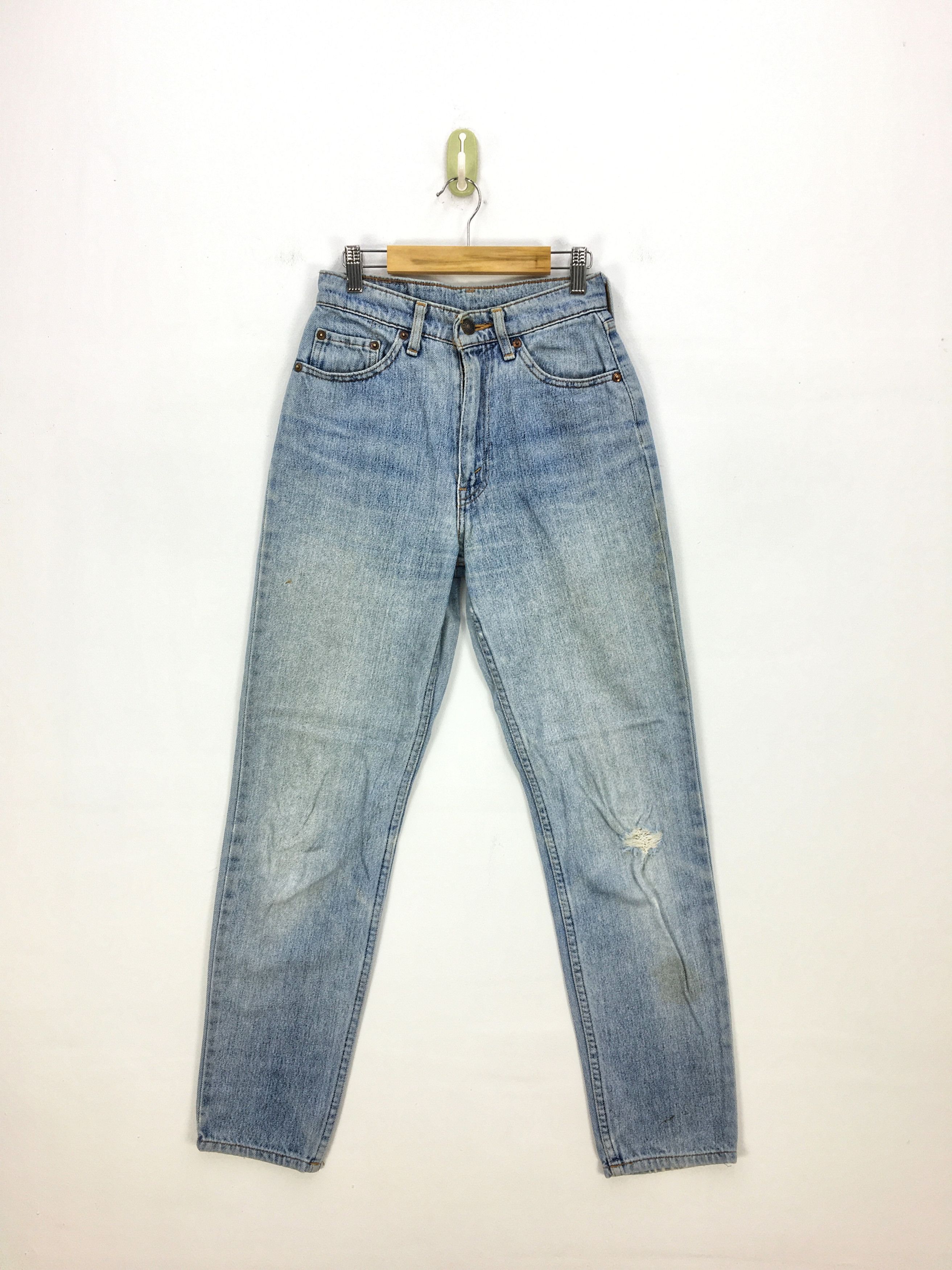 Vintage Levis Light Wash Jeans Distressed Levi's 620 Denim