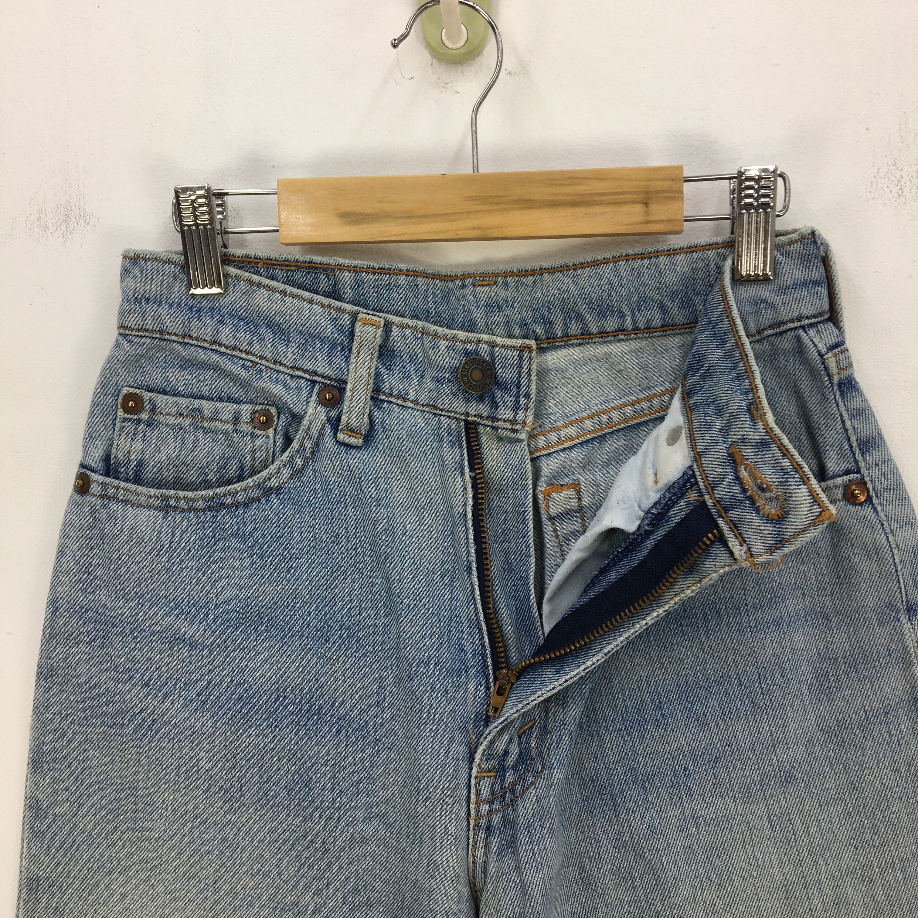 Levi's Vintage Levis Light Wash Jeans Distressed Levi's 620 Denim Size 24" / US 00 / IT 34 - 6 Thumbnail