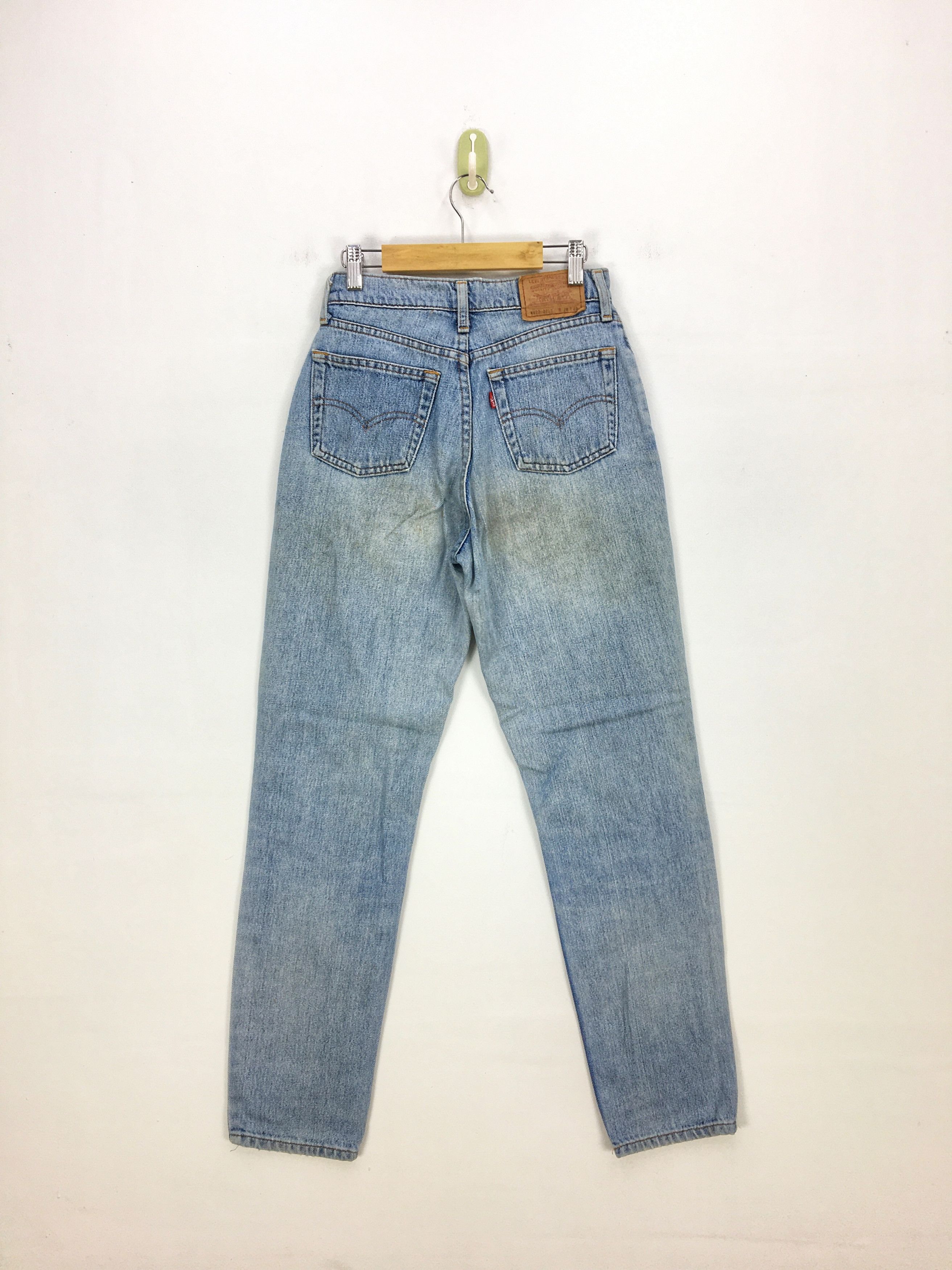 Levi's Vintage Levis Light Wash Jeans Distressed Levi's 620 Denim Size 24" / US 00 / IT 34 - 2 Thumbnail