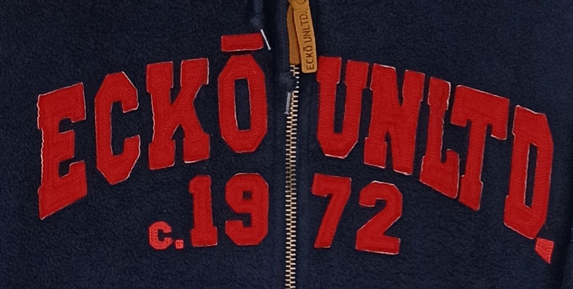 Ecko Unltd. Vintage Ecko Function Fleece Jacket Big Logo Size US L / EU 52-54 / 3 - 3 Thumbnail