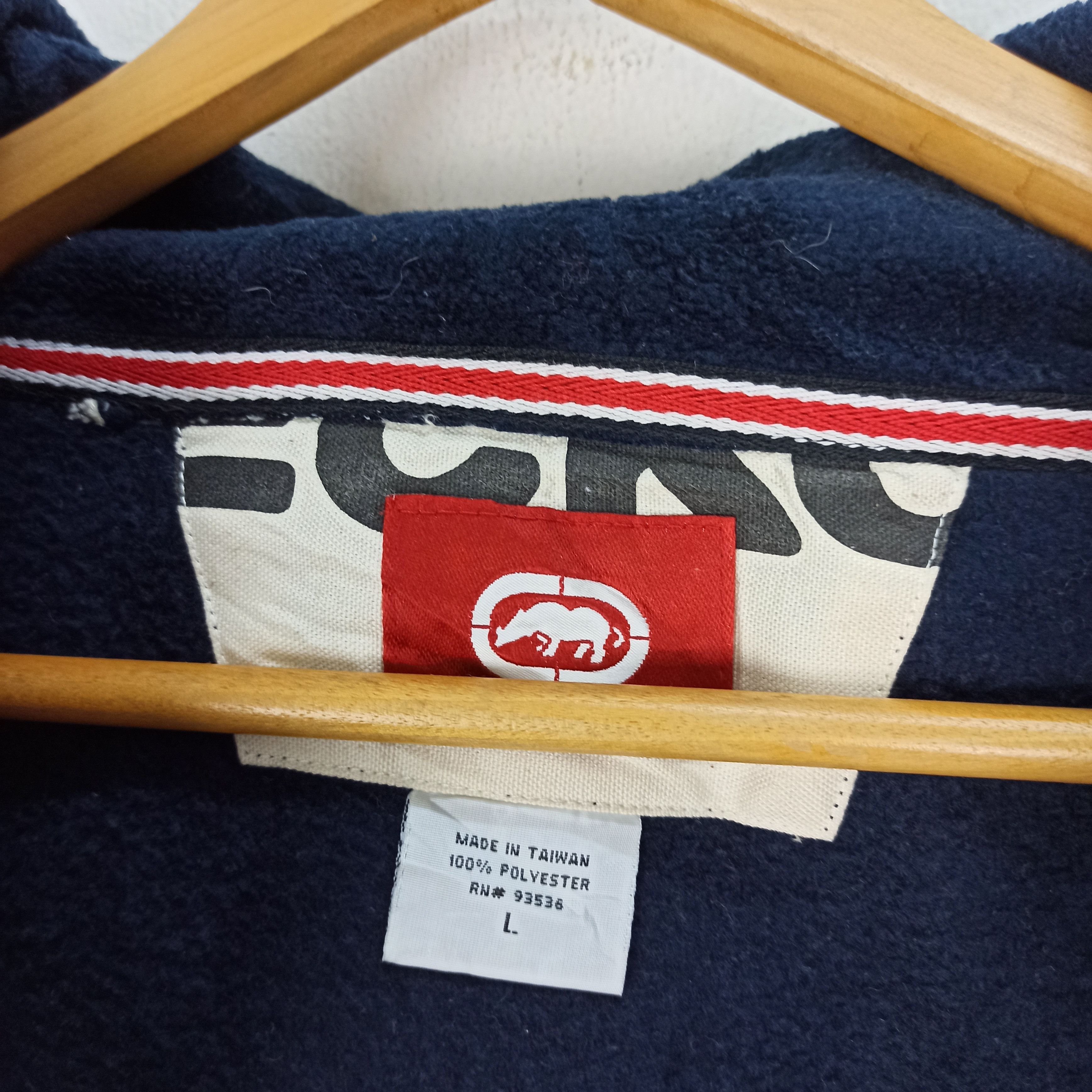 Ecko Unltd. Vintage Ecko Function Fleece Jacket Big Logo Size US L / EU 52-54 / 3 - 8 Thumbnail