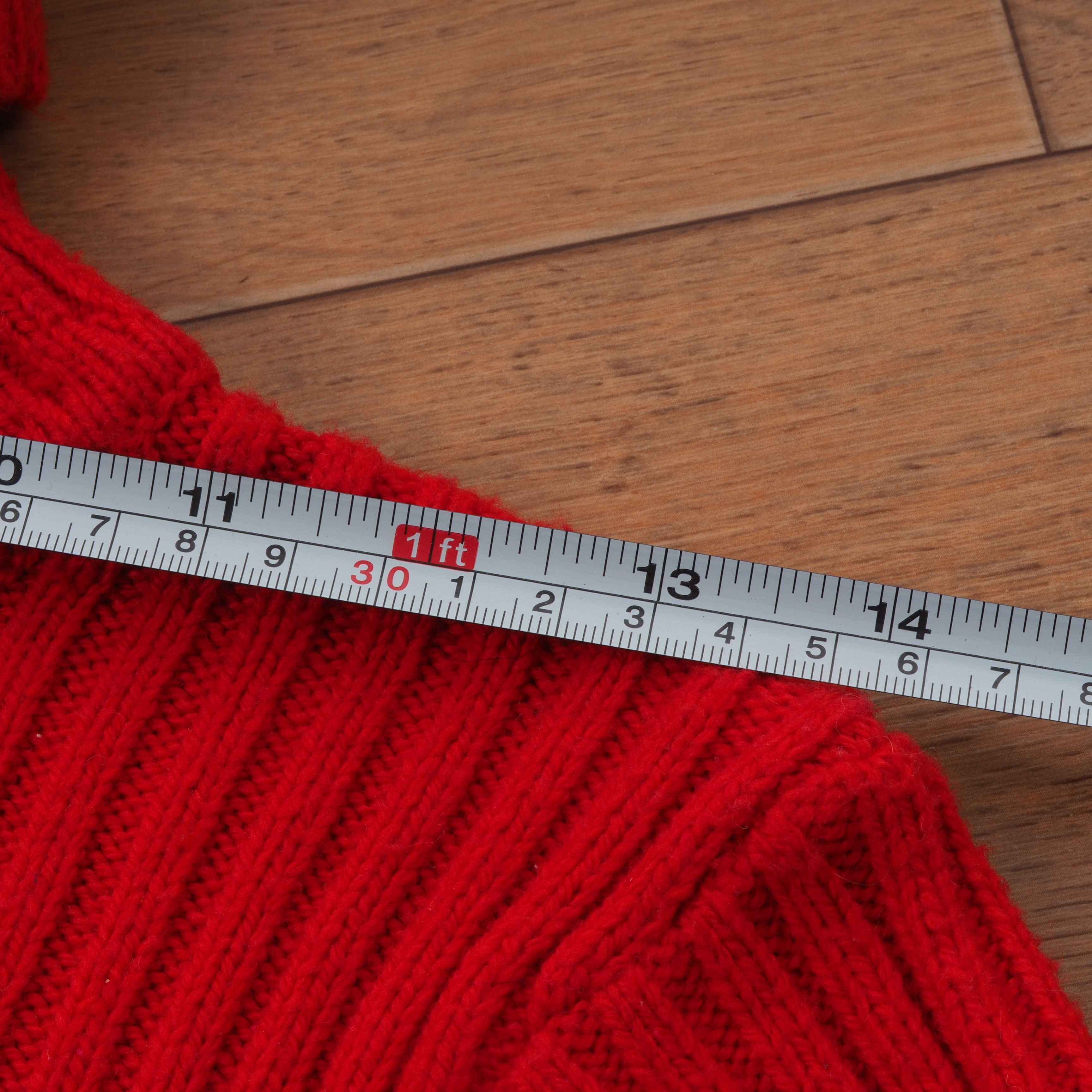 Jean Paul Gaultier Jean Paul Gaultier Lindex Vintage Red Zip Turtleneck Sweater Size S / US 4 / IT 40 - 7 Thumbnail