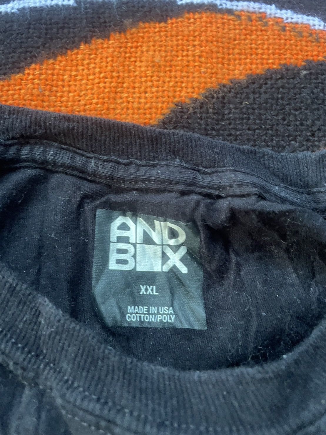 Other Andbox Long Sleeve Black T-Shirt Rare Made In U.S.A Size US XXL / EU 58 / 5 - 3 Thumbnail