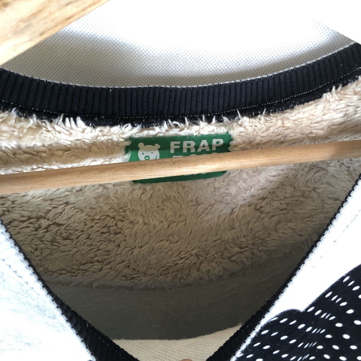 Frapbois × Issey Miyake Rare! Frapbois Zoo Velvet Graphic Miyake Designer Sweatshirt Size M / US 6-8 / IT 42-44 - 7 Thumbnail
