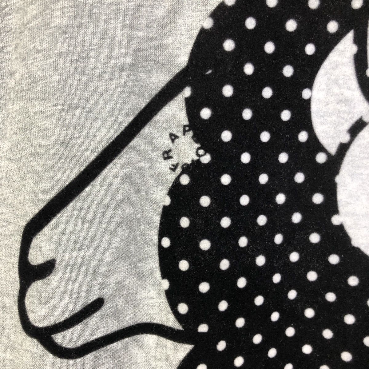 Frapbois × Issey Miyake Rare! Frapbois Zoo Velvet Graphic Miyake Designer Sweatshirt Size M / US 6-8 / IT 42-44 - 4 Thumbnail