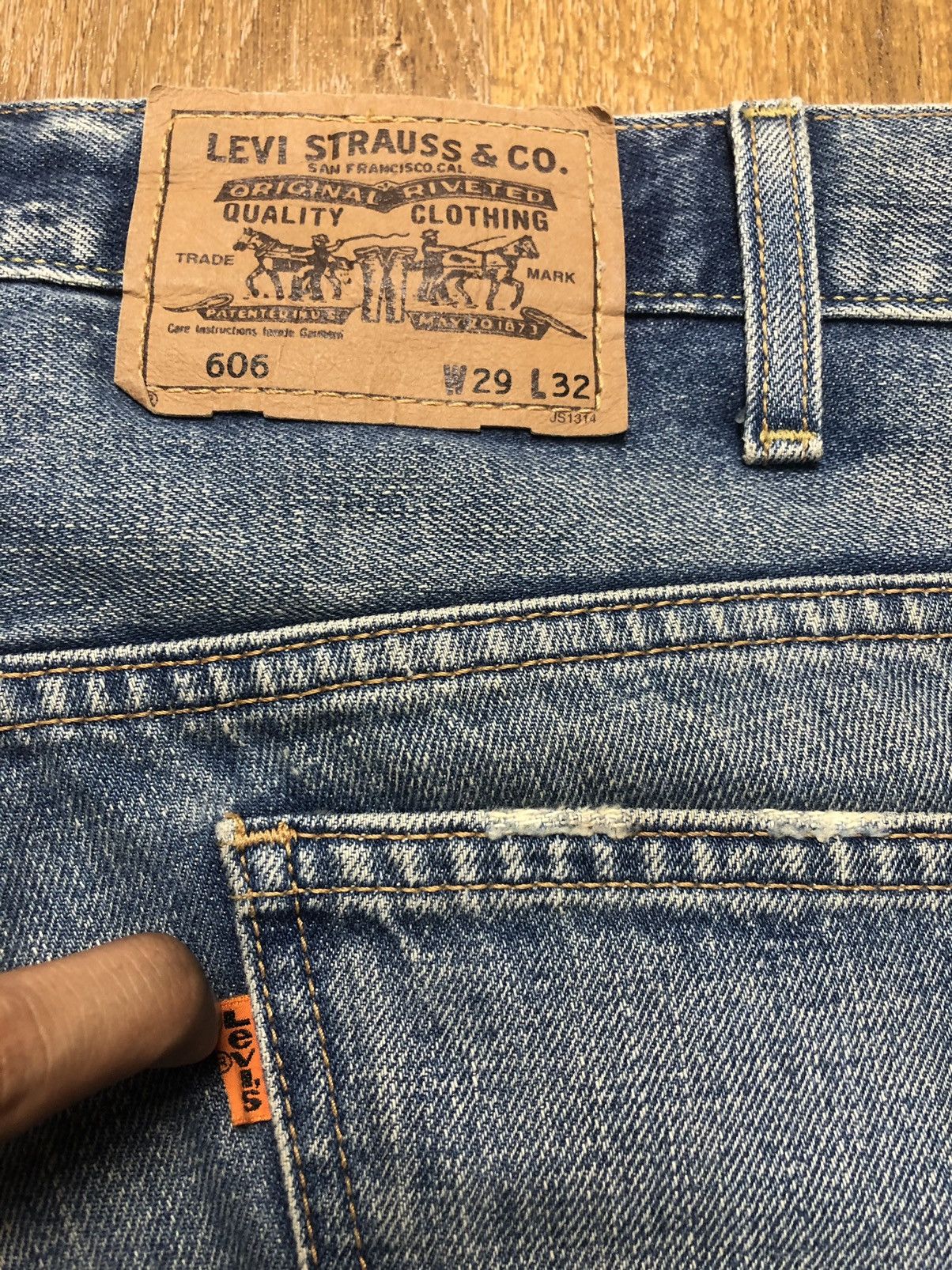 Levi's Vintage Levi's Orange Tab Jeans Size US 32 / EU 48 - 9 Thumbnail