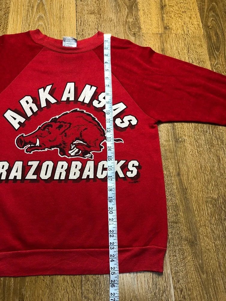 NFL Vintage 1989 Arkansas Razorbacks NFL Sweatshirt Size US M / EU 48-50 / 2 - 8 Thumbnail
