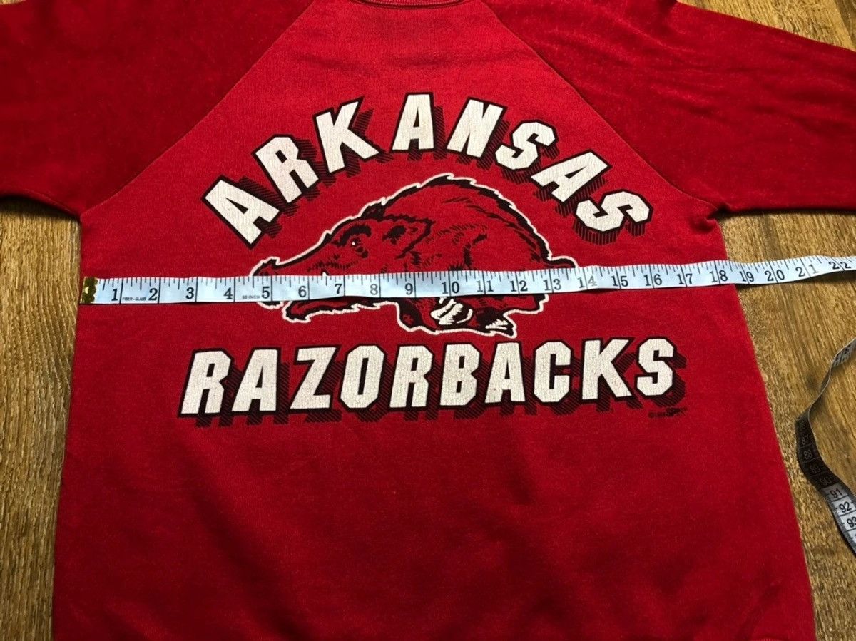 NFL Vintage 1989 Arkansas Razorbacks NFL Sweatshirt Size US M / EU 48-50 / 2 - 7 Thumbnail