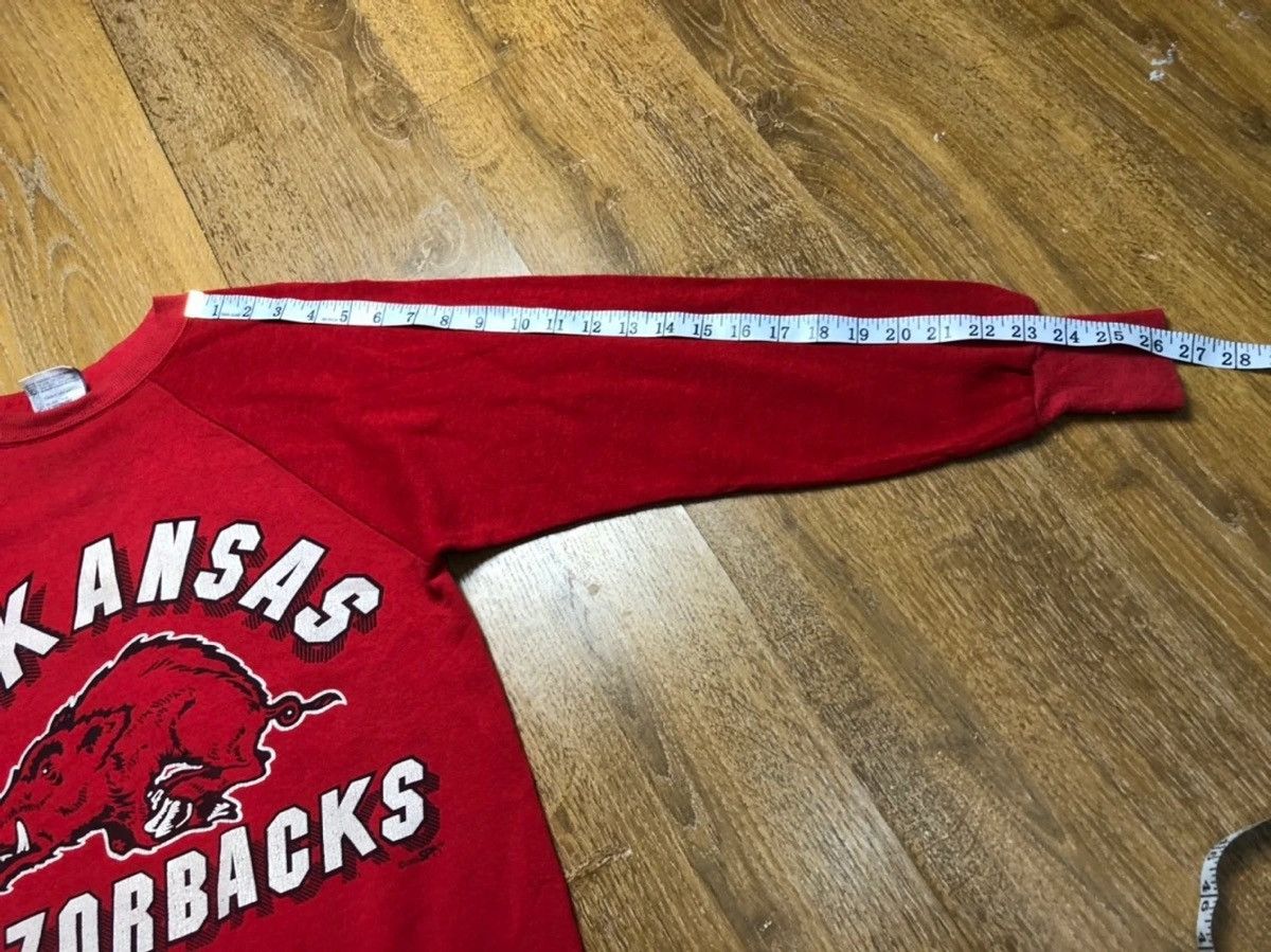 NFL Vintage 1989 Arkansas Razorbacks NFL Sweatshirt Size US M / EU 48-50 / 2 - 9 Thumbnail