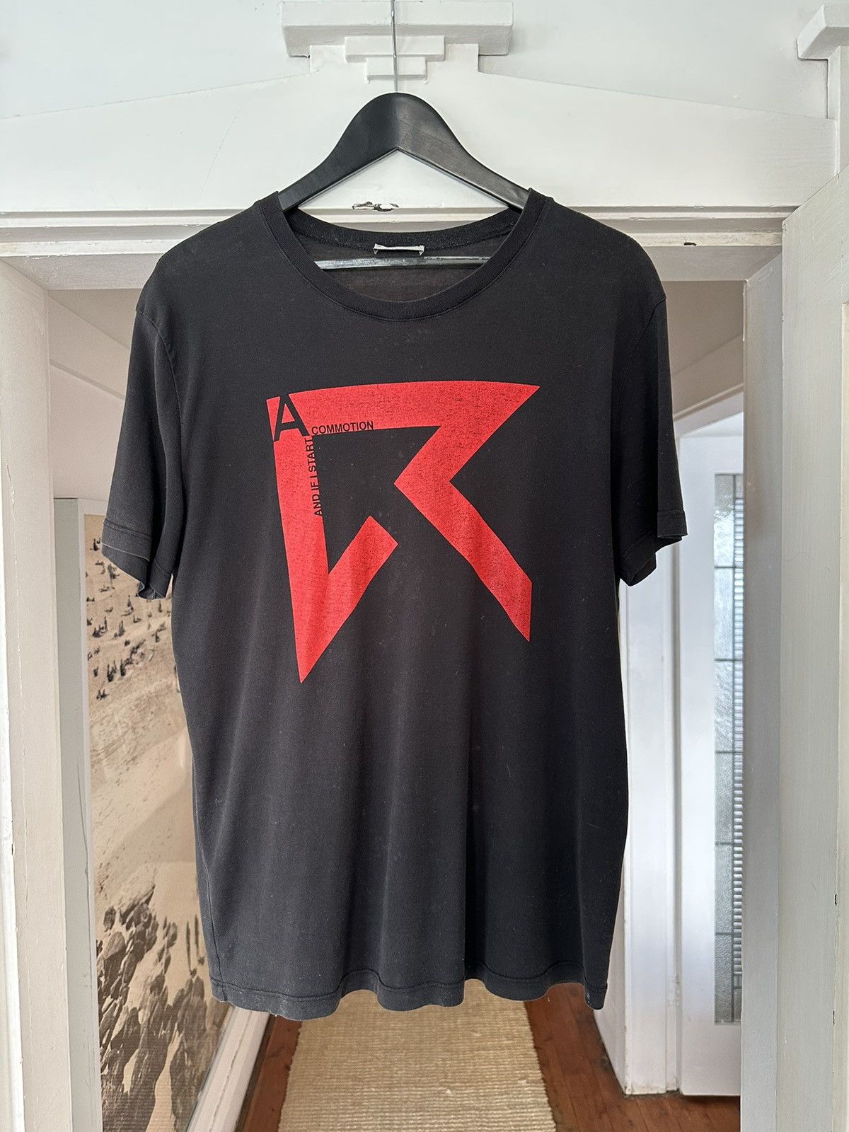 Dior × Hedi Slimane Dior Homme Hedi Slimane AND IF I START A COMMOTION t-shirt Size US L / EU 52-54 / 3 - 1 Thumbnail