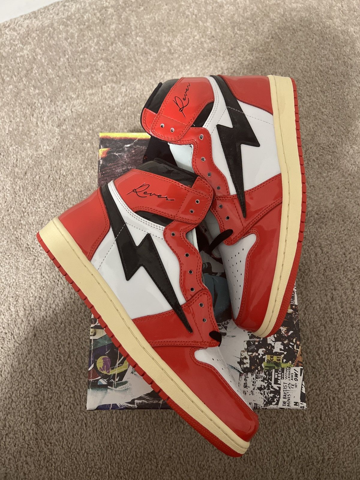 Reves Paris Kool Kiy x Reeves Paris “Candy Paint” Air Kiy Size 12 Size US 12 / EU 45 - 2 Thumbnail