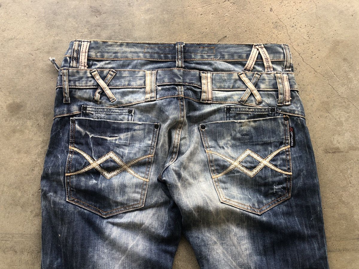 Designer × Japanese Brand CIPO AND BAXX DOUBLE WAIST DENIM JEANS Size US 36 / EU 52 - 7 Thumbnail