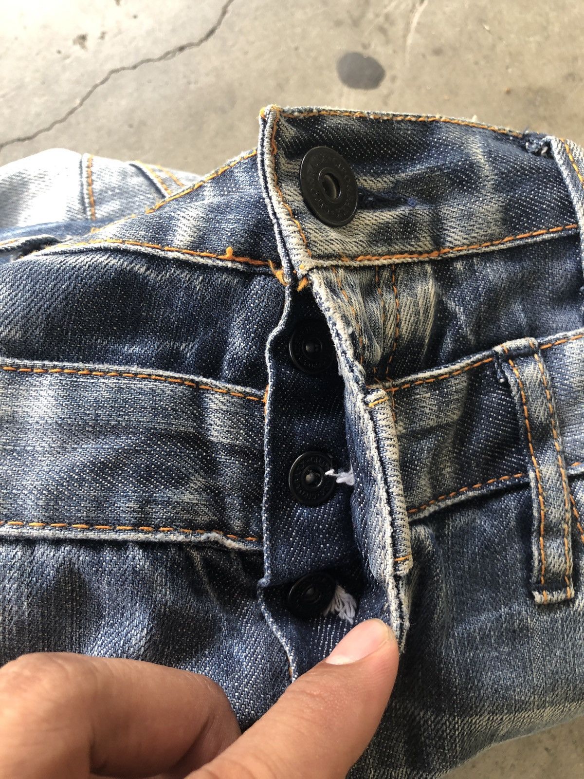 Designer × Japanese Brand CIPO AND BAXX DOUBLE WAIST DENIM JEANS Size US 36 / EU 52 - 14 Thumbnail