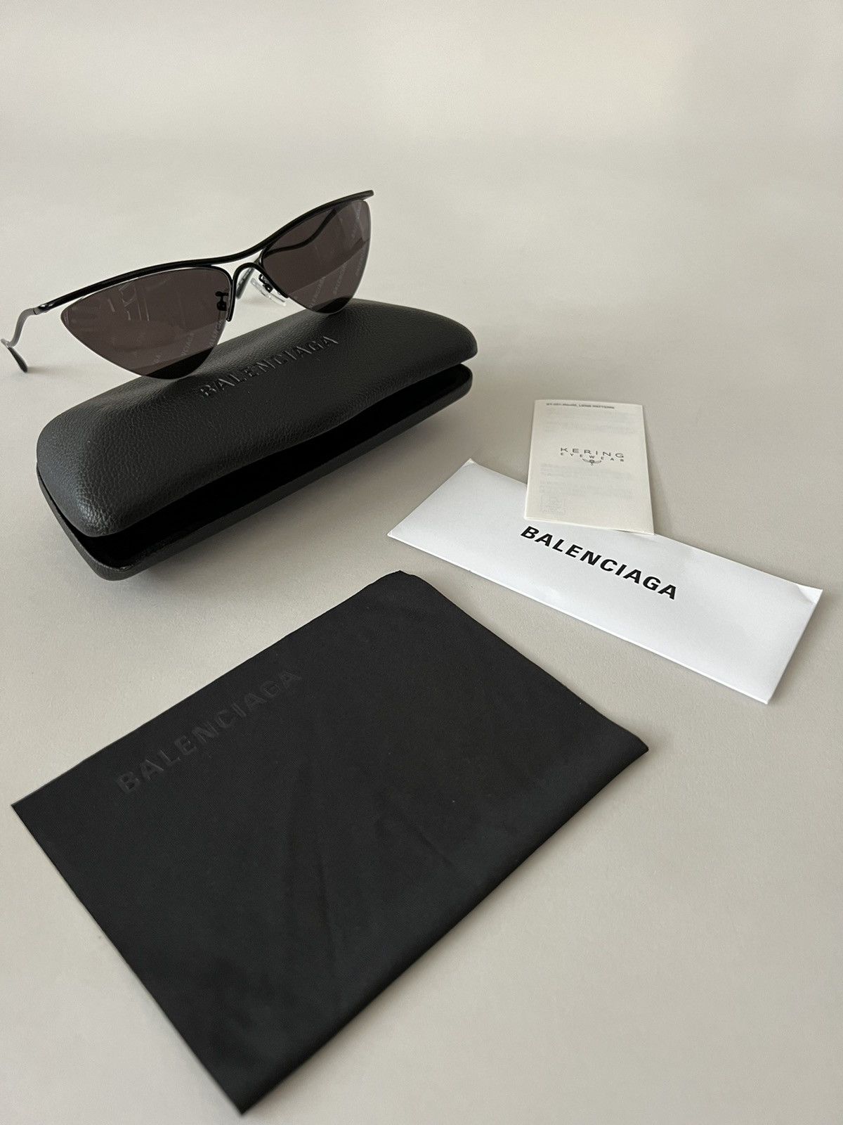 Balenciaga Balenciaga Frame Logo Sunglasses Size ONE SIZE - 4 Thumbnail