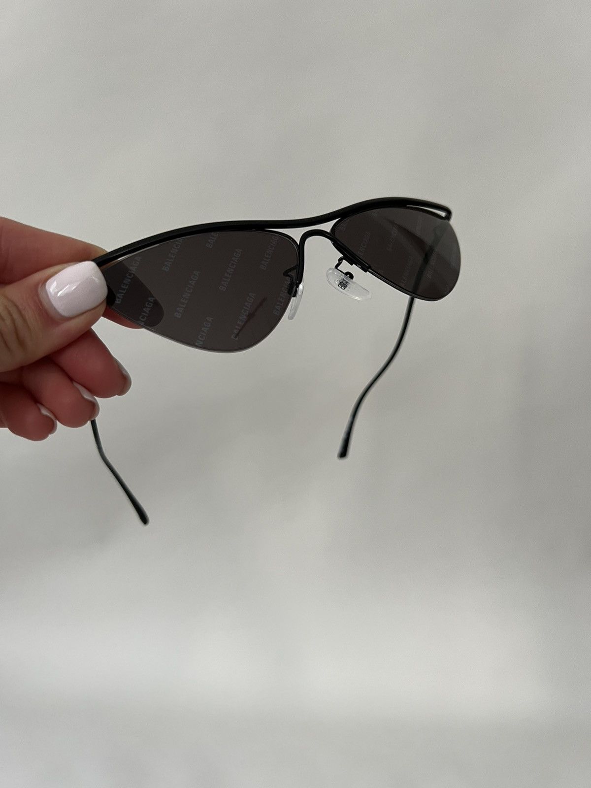 Balenciaga Balenciaga Frame Logo Sunglasses Size ONE SIZE - 5 Thumbnail