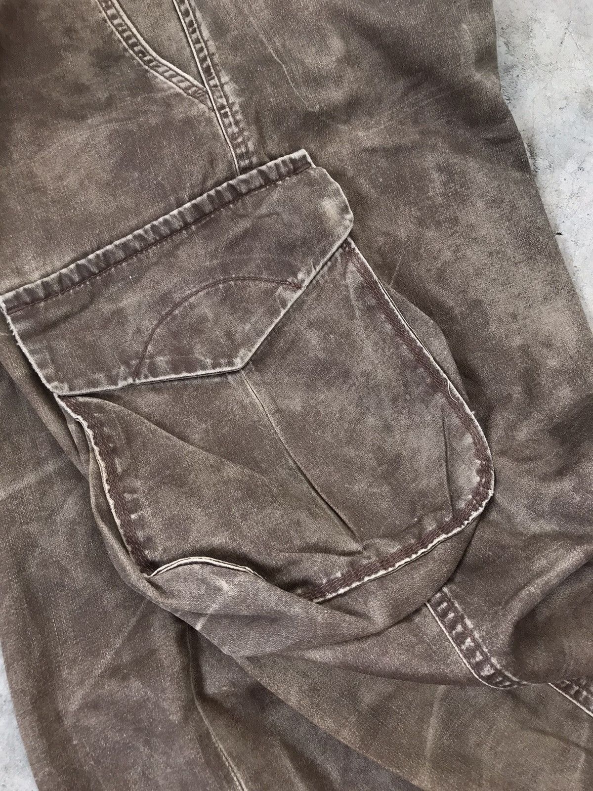 Issey Miyake × Tete Homme × Vintage Tete Homme cargo pants Size US 33 - 3 Thumbnail