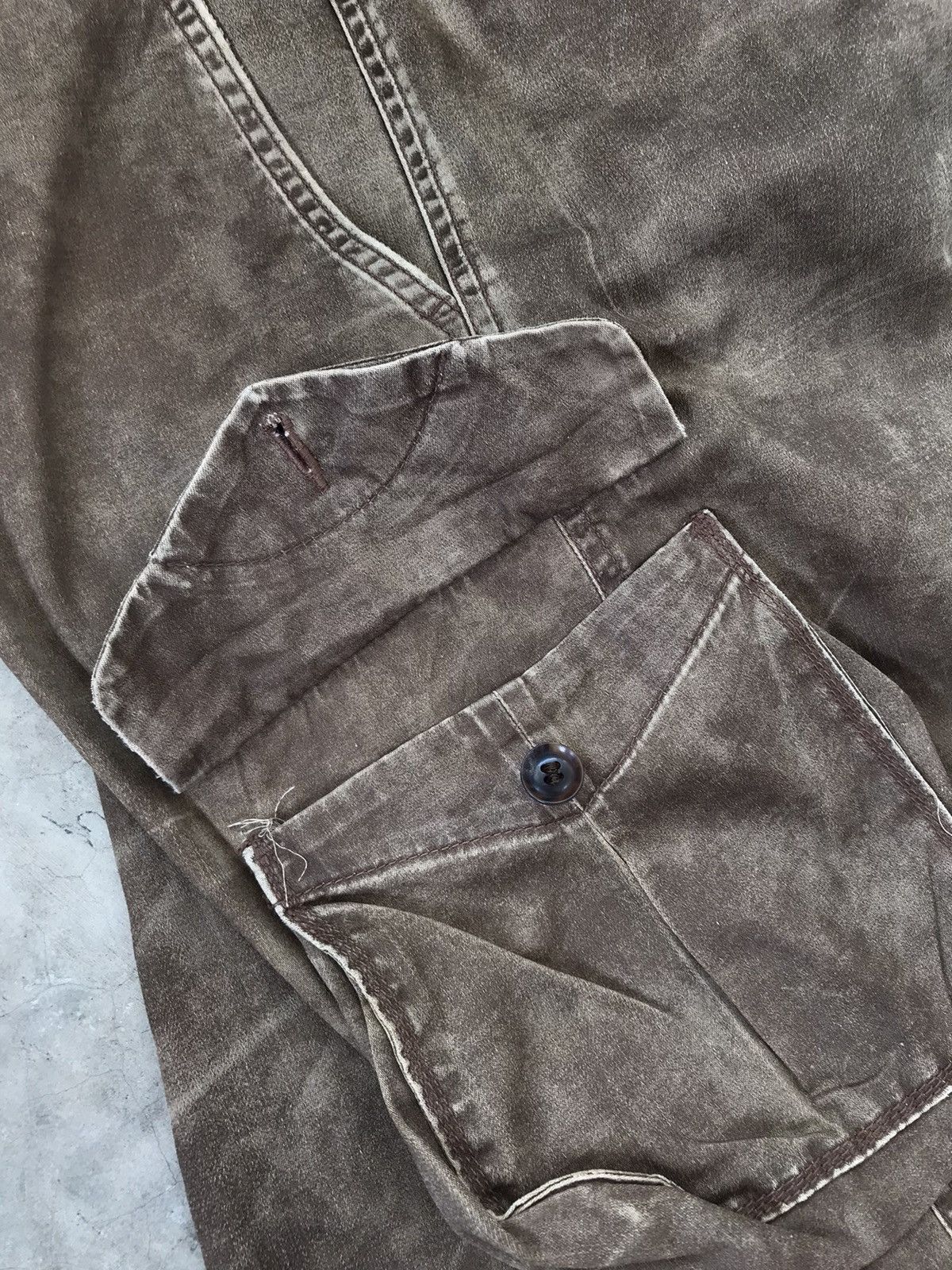 Issey Miyake × Tete Homme × Vintage Tete Homme cargo pants Size US 33 - 4 Thumbnail