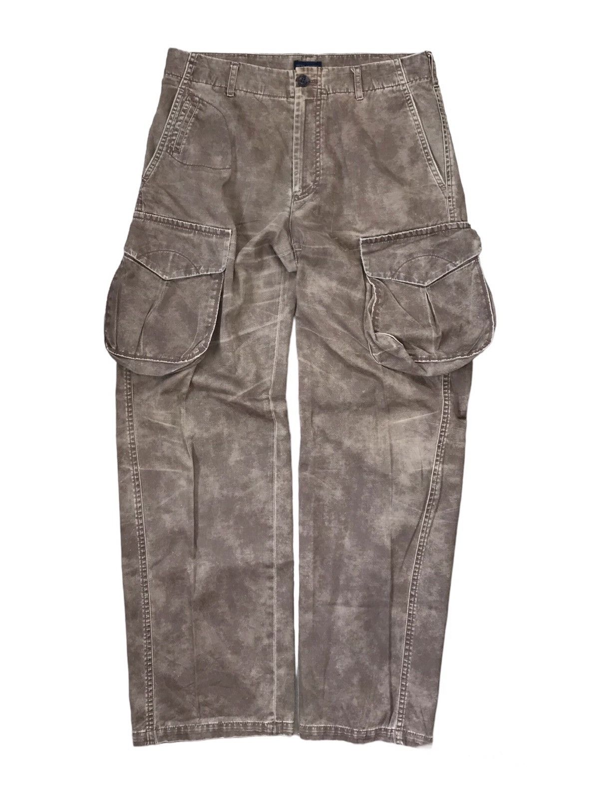 Issey Miyake × Tete Homme × Vintage Tete Homme cargo pants Size US 33 - 2 Thumbnail