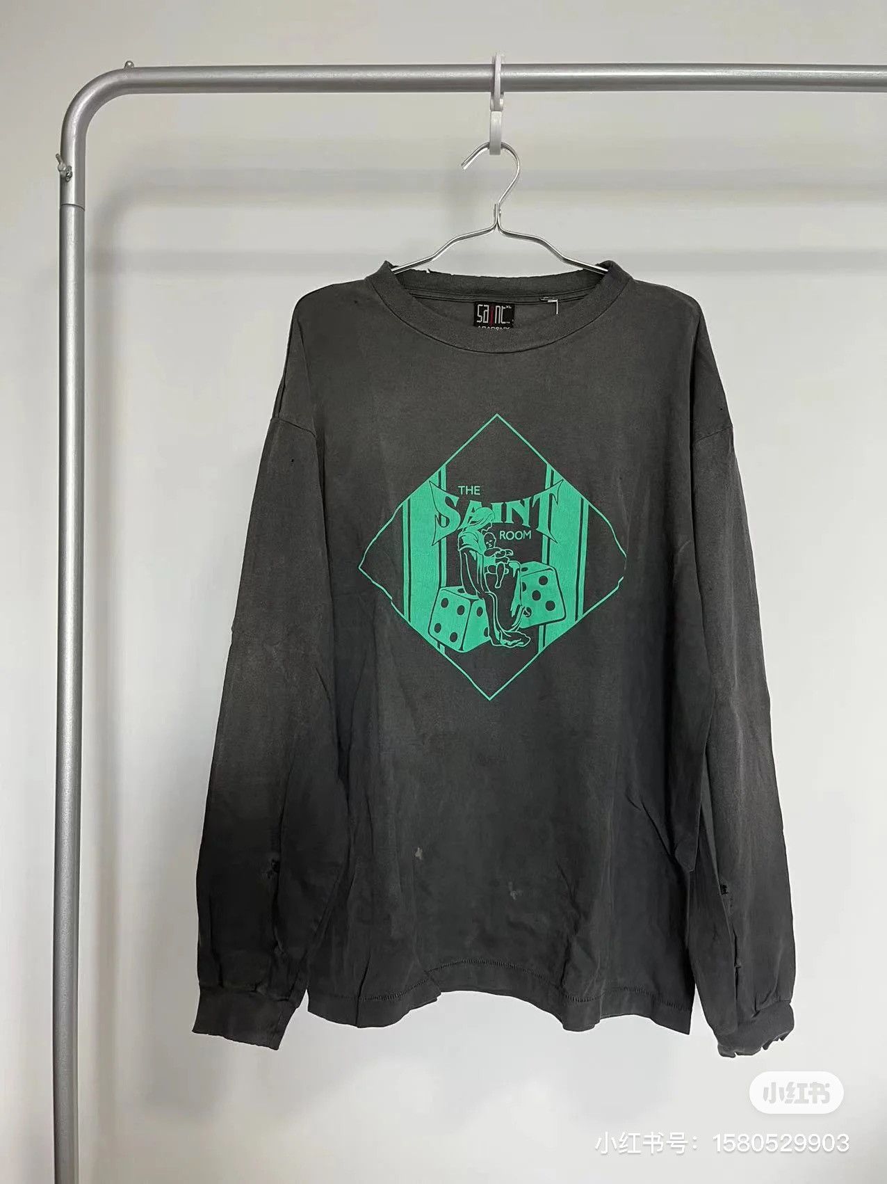 トップス SAINT MICHAELxSHERMER L/S TEE SAINT ROOM SAINT