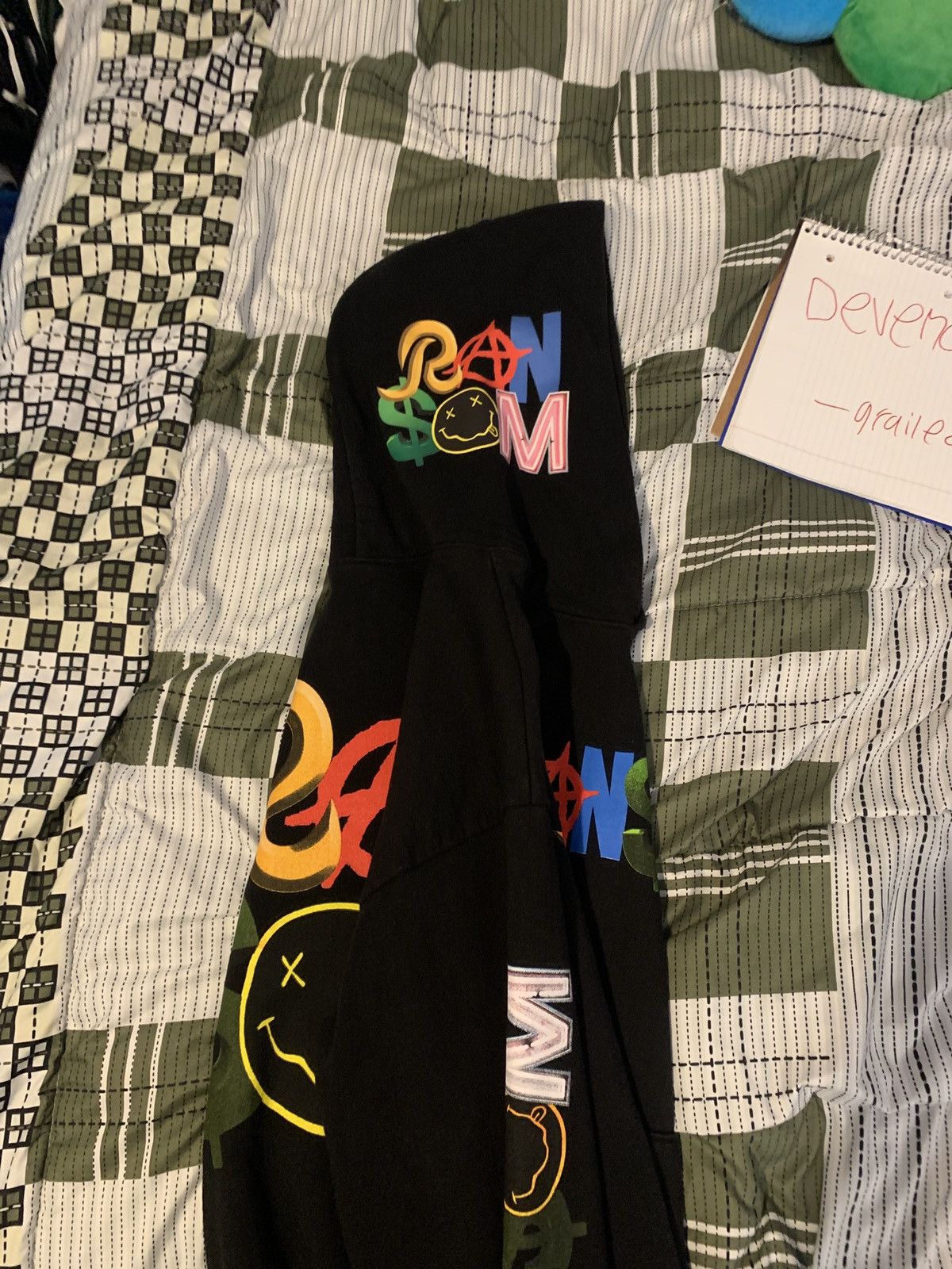 Ransom Clothing Ransom lettering hoodie size XL Size US XL / EU 56 / 4 - 4 Thumbnail