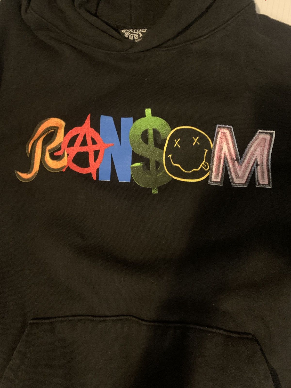 Ransom Clothing Ransom lettering hoodie size XL Size US XL / EU 56 / 4 - 3 Thumbnail