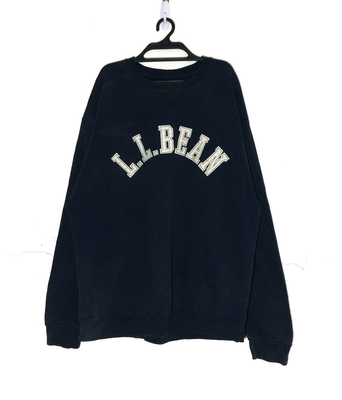 L.L. Bean Vintage 80s L.L.Bean Spellout Embroidery Jumper Made in Usa Size US XL / EU 56 / 4 - 1 Thumbnail