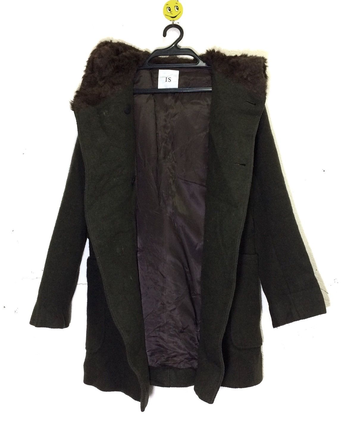 Issey Miyake Vintage 80's I.S. ISSEY sport Wool Bomber hoodie Jacket Size US M / EU 48-50 / 2 - 4 Thumbnail
