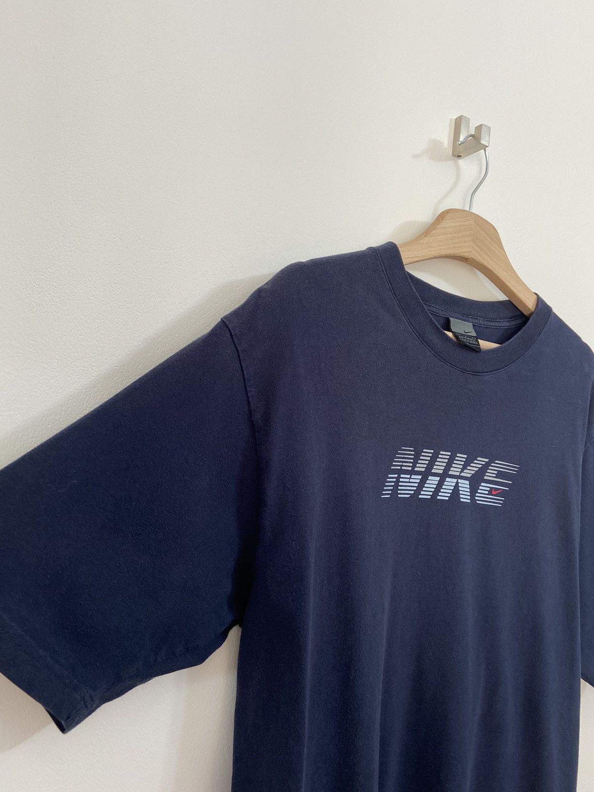 Vintage Nike vintage shirt logo big Size US M / EU 48-50 / 2 - 7 Thumbnail