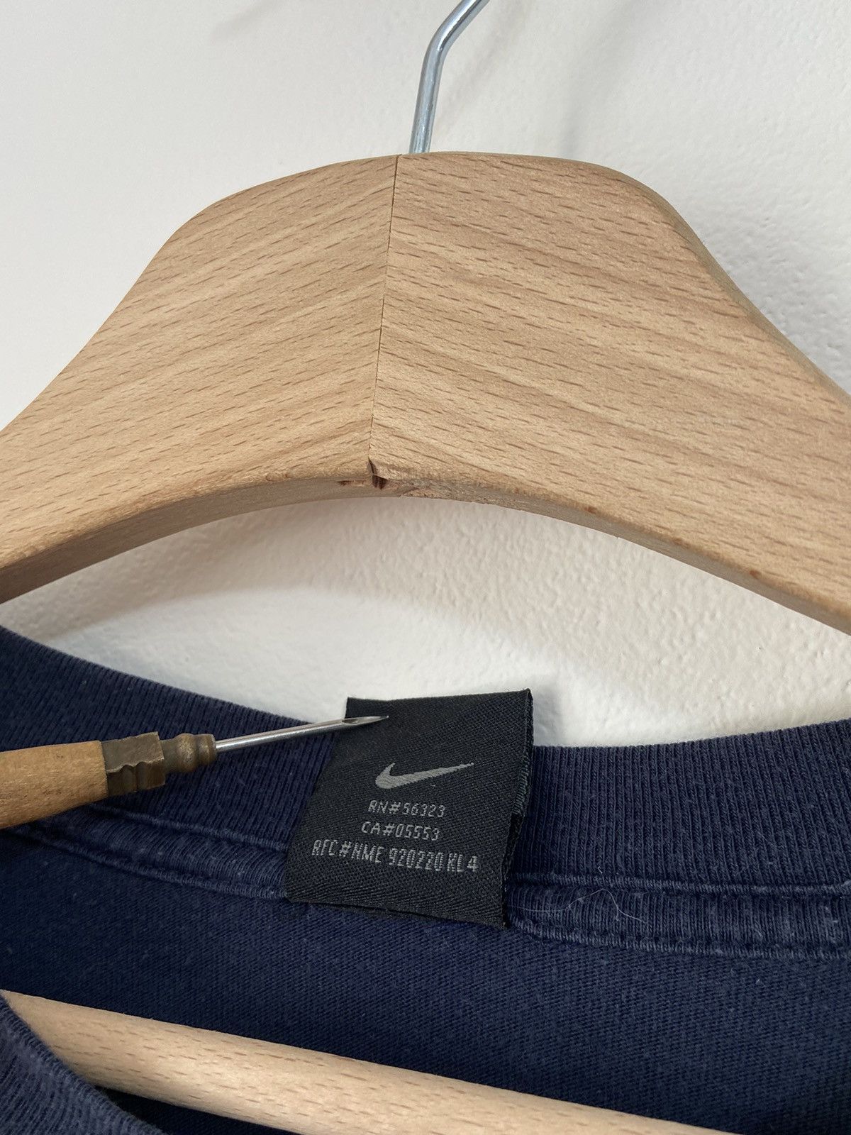 Vintage Nike vintage shirt logo big Size US M / EU 48-50 / 2 - 5 Thumbnail