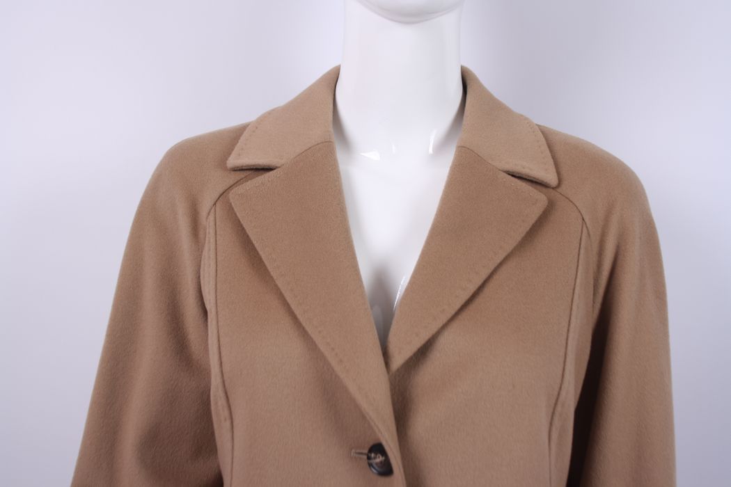 Les Copains Les Copains Wool Coat Womens Beige size 42/M | Grailed