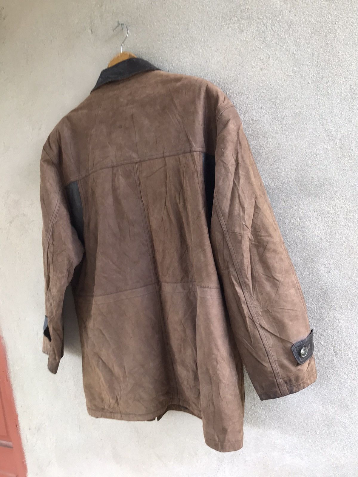 Beverly Hills Polo Club × Vintage RARE VINTAGE POLO CLUB LEATHER JACKET Size US L / EU 52-54 / 3 - 7 Thumbnail