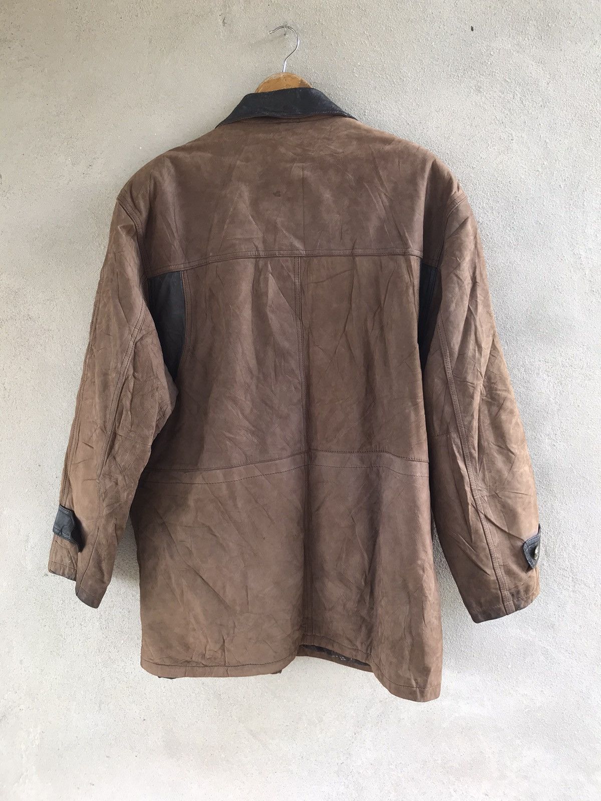 Beverly Hills Polo Club × Vintage RARE VINTAGE POLO CLUB LEATHER JACKET Size US L / EU 52-54 / 3 - 5 Thumbnail