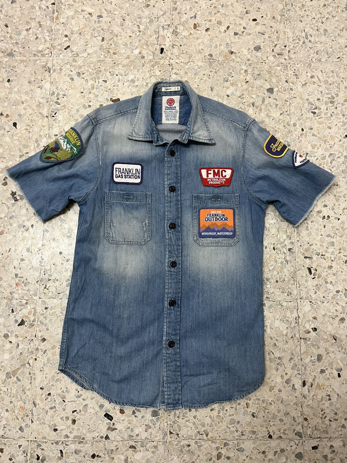Franklin Marshall patchwork design rare