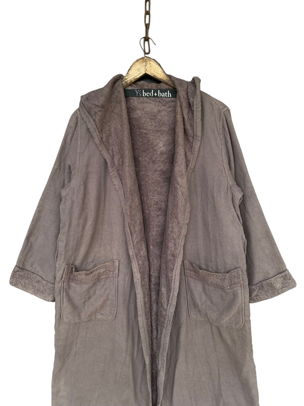 Y's × Yohji Yamamoto Vintage Ys Bed+Bath Hoodie Size L / US 10 / IT 46 - 2 Thumbnail