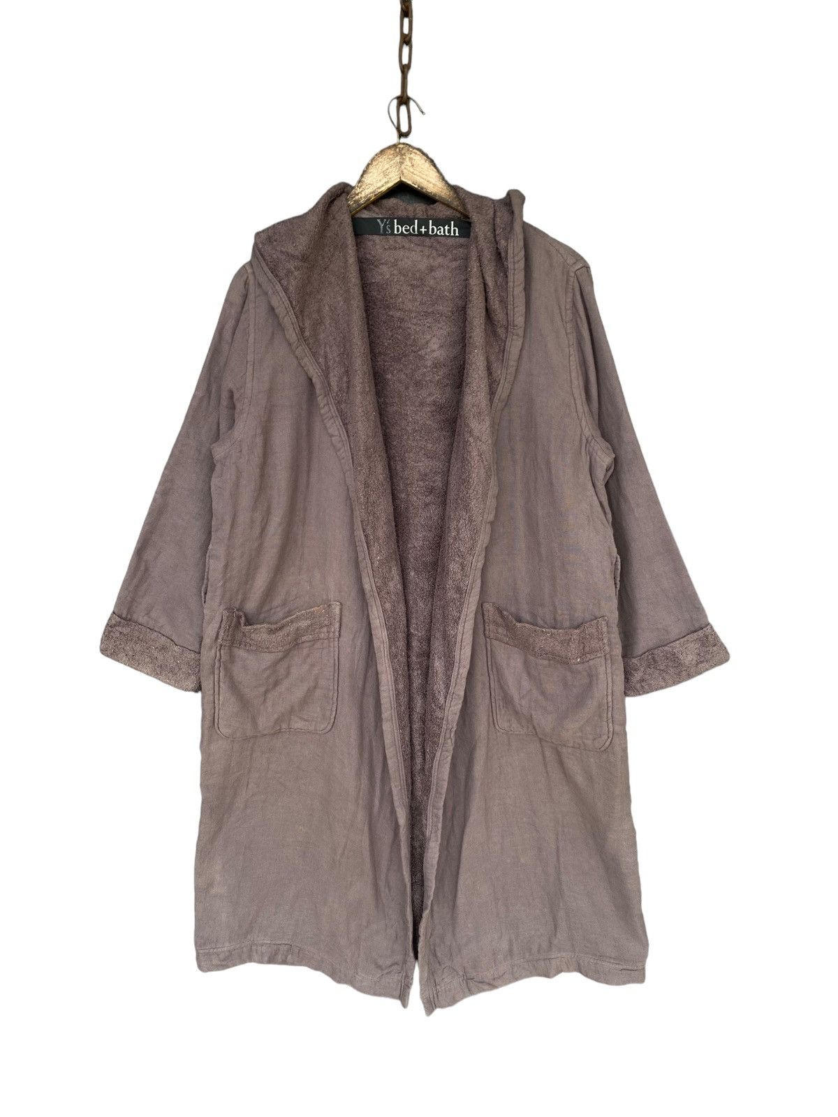 Y's × Yohji Yamamoto Vintage Ys Bed+Bath Hoodie Size L / US 10 / IT 46 - 1 Thumbnail
