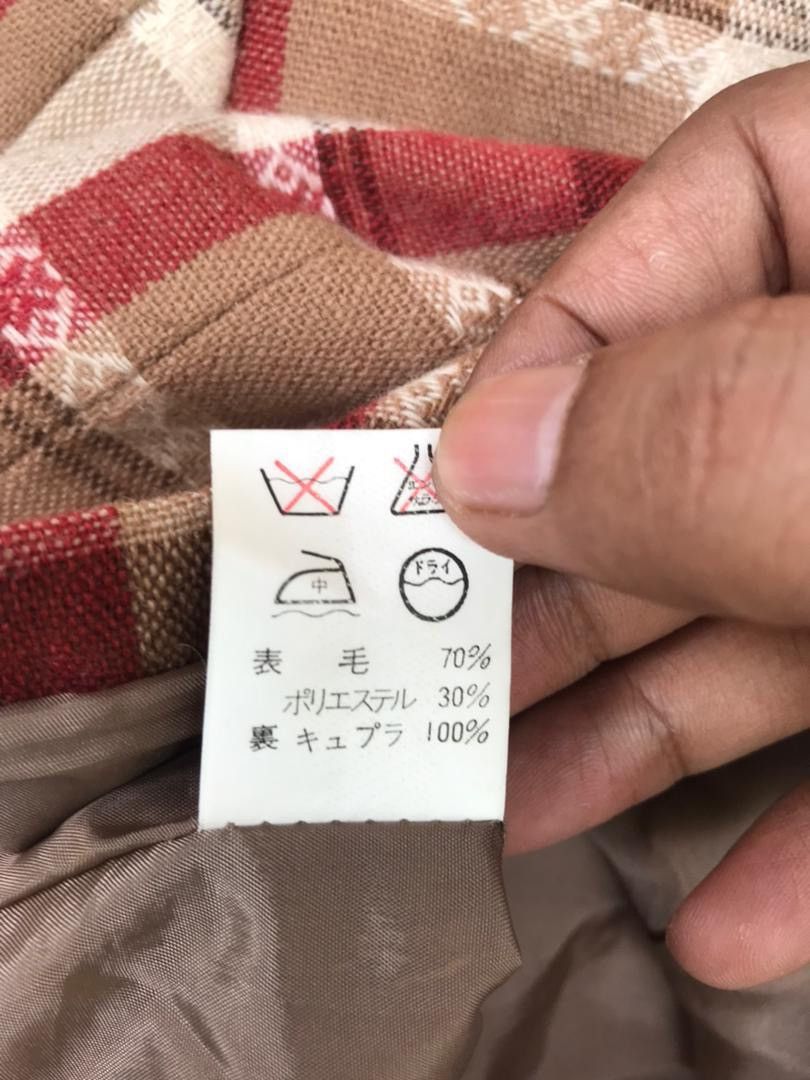 Yohji Yamamoto 💥Vintage Y’s Bis Yohji Yamamoto Tartan Checked Jacket Size S / US 4 / IT 40 - 9 Thumbnail
