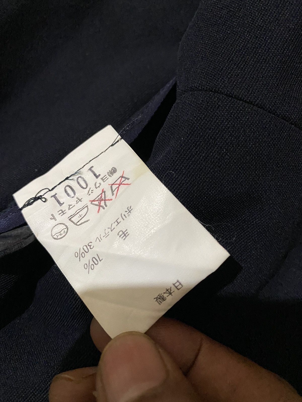 Yohji Yamamoto 💥Asymmetrical Yohji Yamamoto Signature Jacket Size S / US 4 / IT 40 - 10 Thumbnail