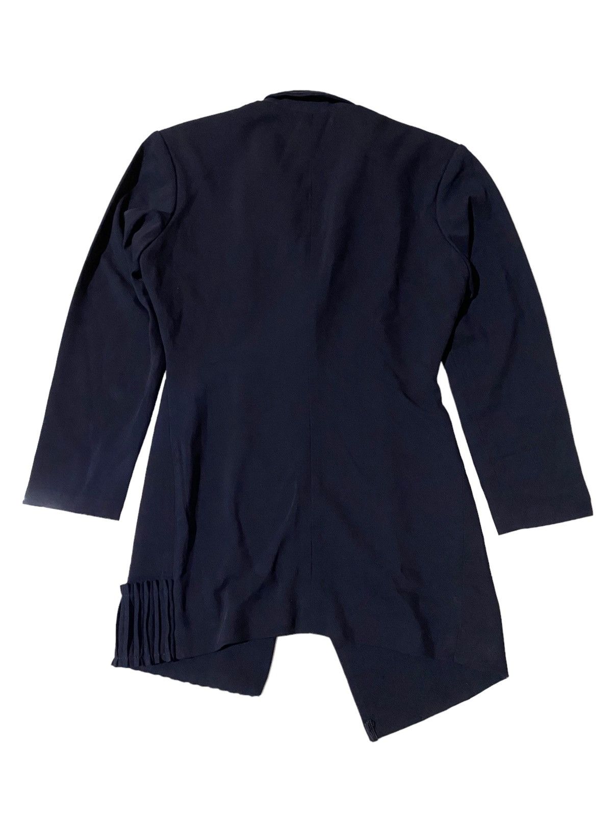 Yohji Yamamoto 💥Asymmetrical Yohji Yamamoto Signature Jacket Size S / US 4 / IT 40 - 3 Thumbnail