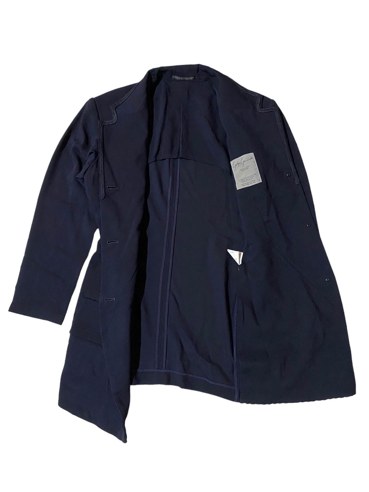 Yohji Yamamoto 💥Asymmetrical Yohji Yamamoto Signature Jacket Size S / US 4 / IT 40 - 6 Thumbnail
