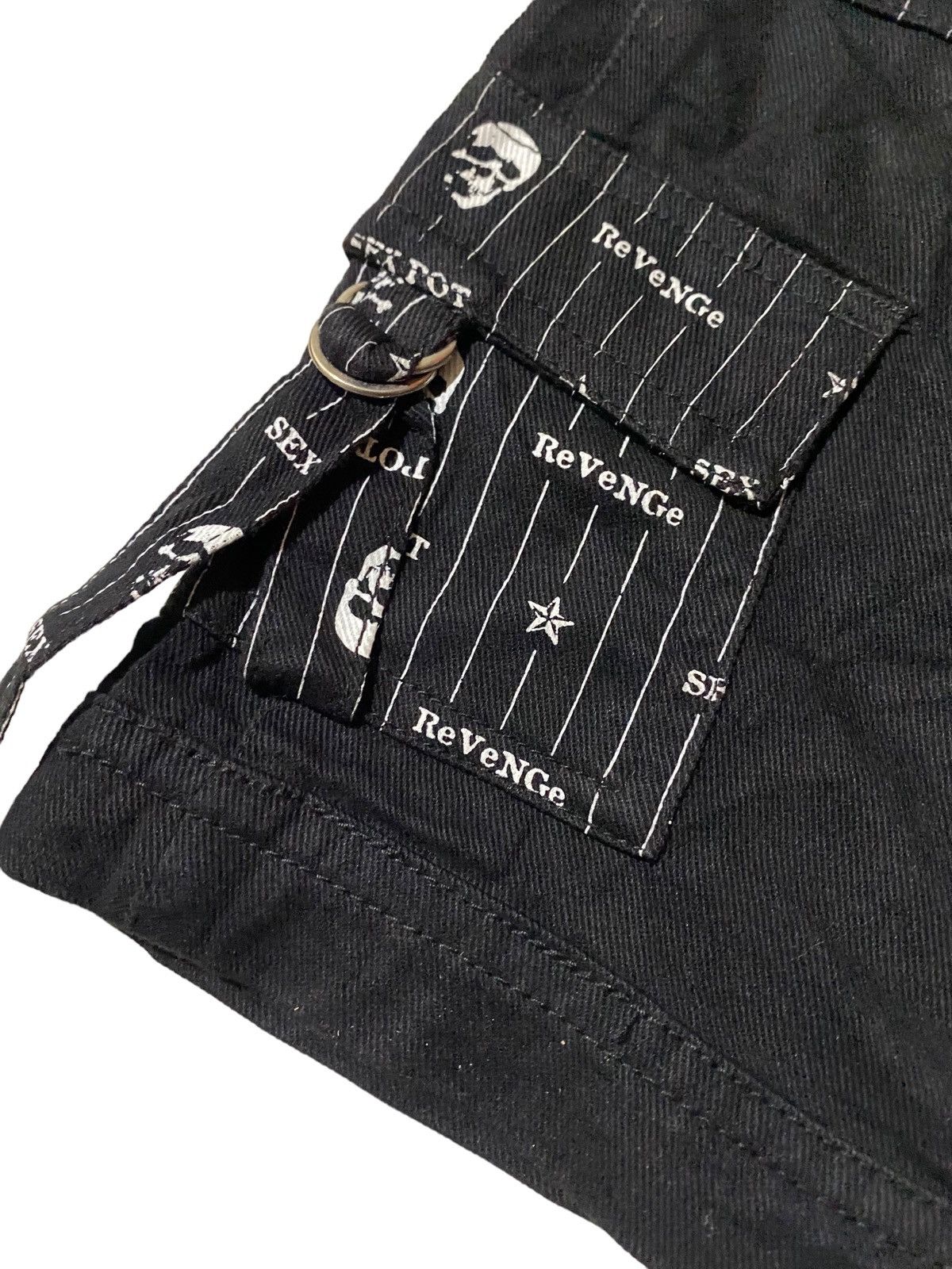 Hysteric Glamour 💥Japanese Sexpot Revange Gothic Jumpsuit Pant Size 32" / US 10 / IT 46 - 12 Thumbnail
