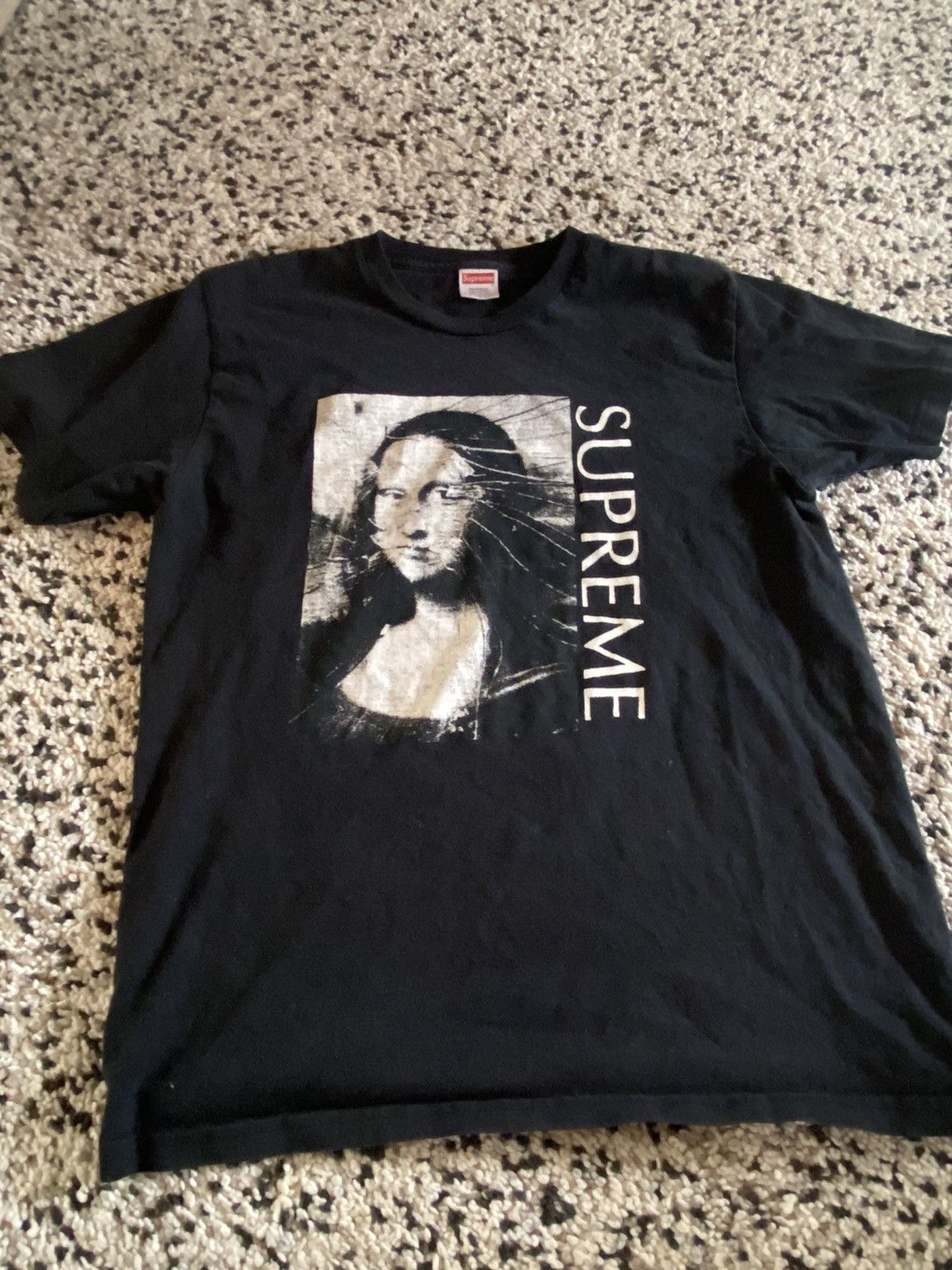Supreme Mona Lisa Tee モナ リザ Tシャツ 黒Lサイズ希少