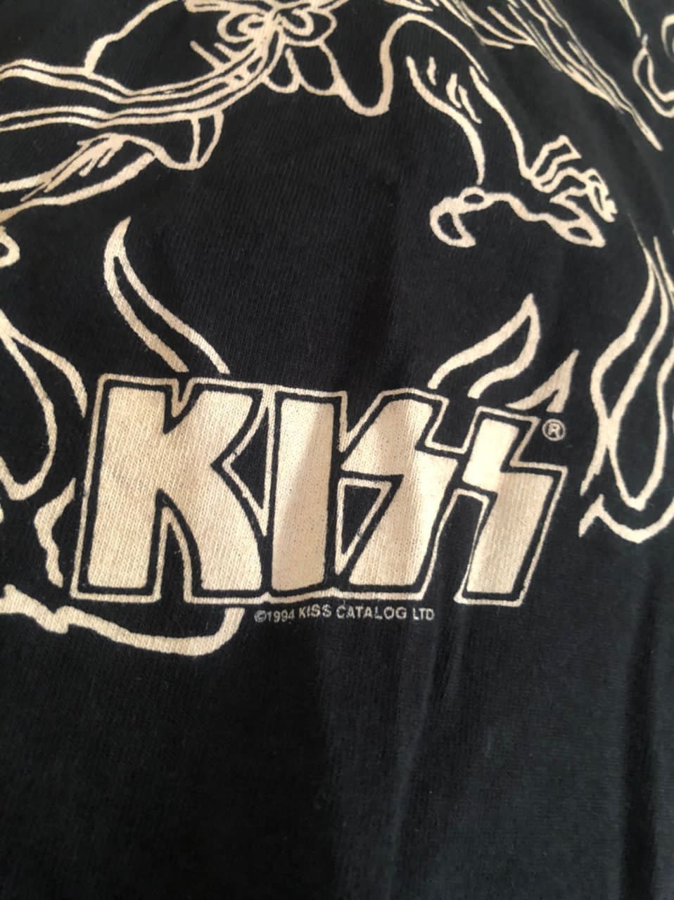 Band Tees × Vintage Vtg 90's Kiss Catalog ltd T-shirt Band Size US L / EU 52-54 / 3 - 7 Thumbnail