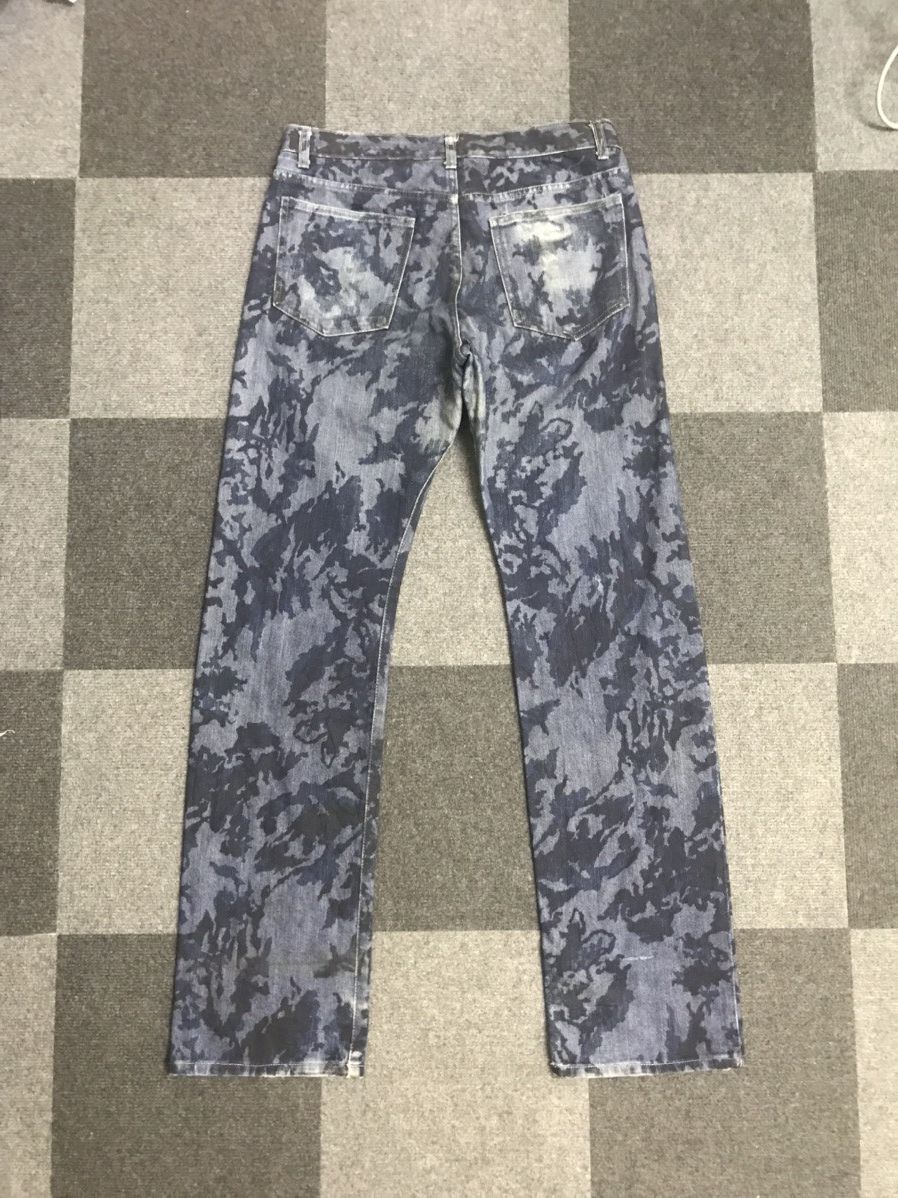 Vintage Unbrand Smoky Effect Artisanal Motive Art Jeans Size US 32 / EU 48 - 8 Thumbnail