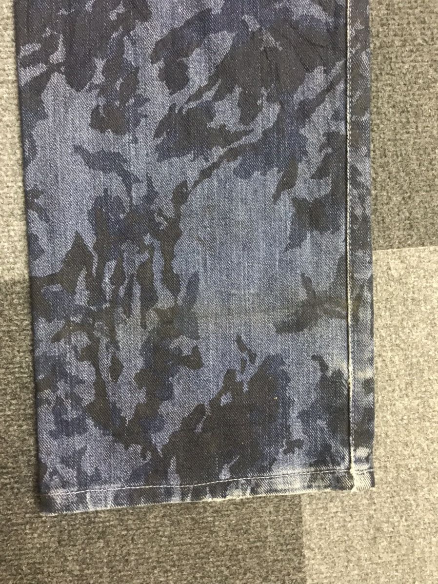Vintage Unbrand Smoky Effect Artisanal Motive Art Jeans Size US 32 / EU 48 - 12 Thumbnail
