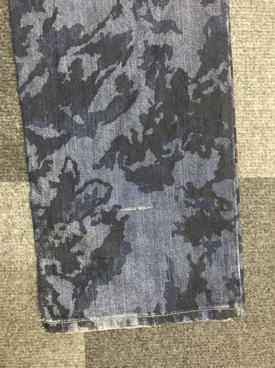 Vintage Unbrand Smoky Effect Artisanal Motive Art Jeans Size US 32 / EU 48 - 13 Thumbnail