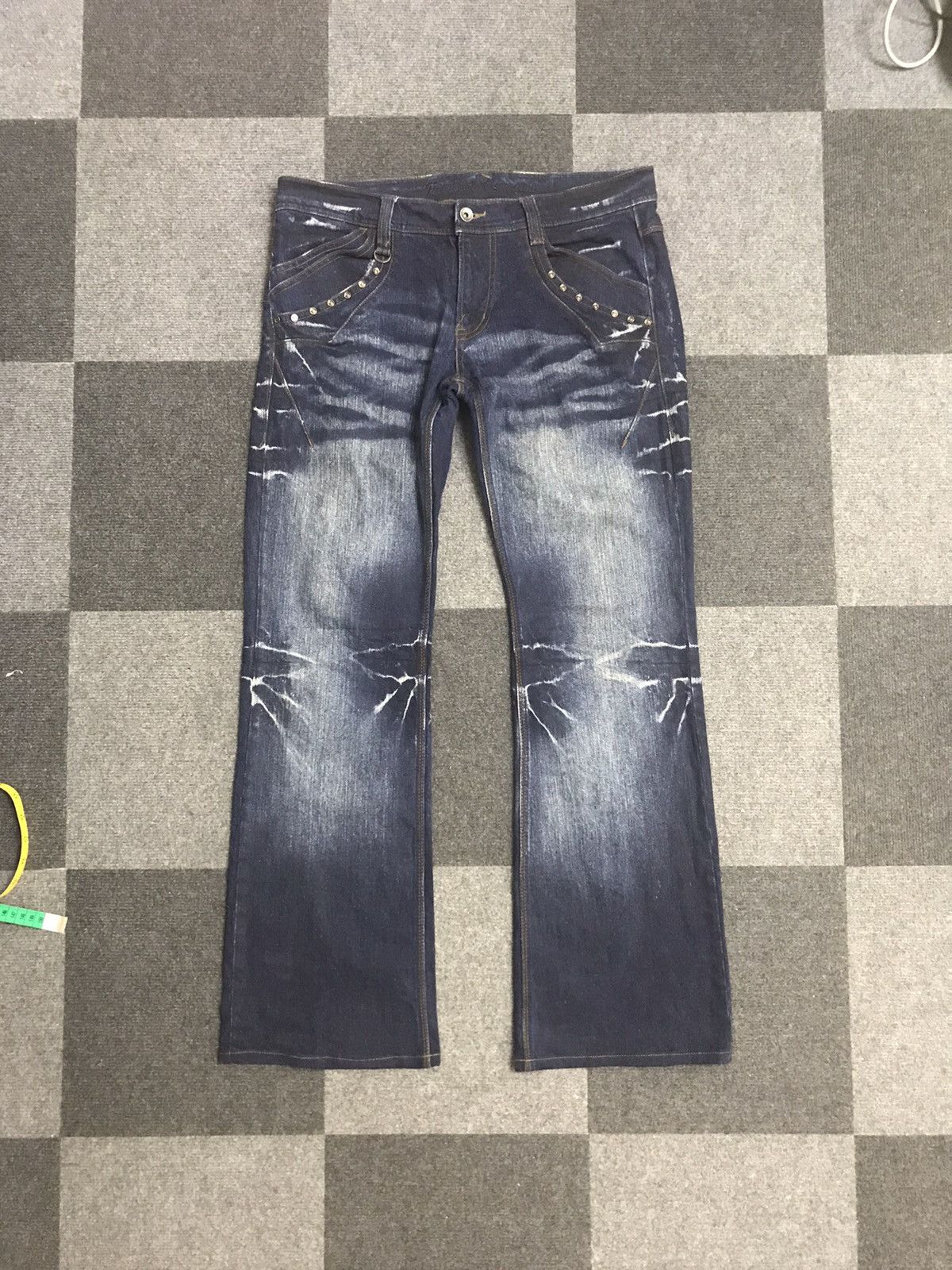 Rare 2000’s NCFM 3D Multi-Pocket Flare Japanese Brand FLARE🔥NCFM Japan Very Rare Archival Design