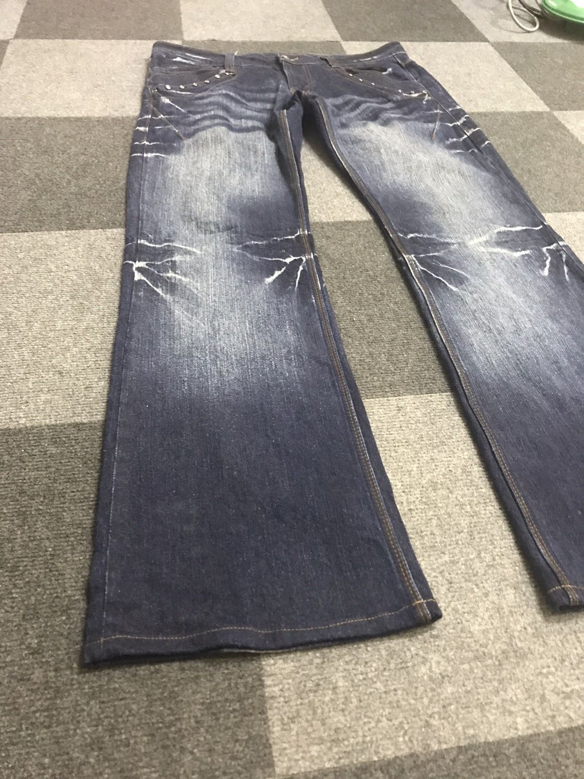 Rare 2000’s NCFM 3D Multi-Pocket Flare Flare Low-Rise Jean