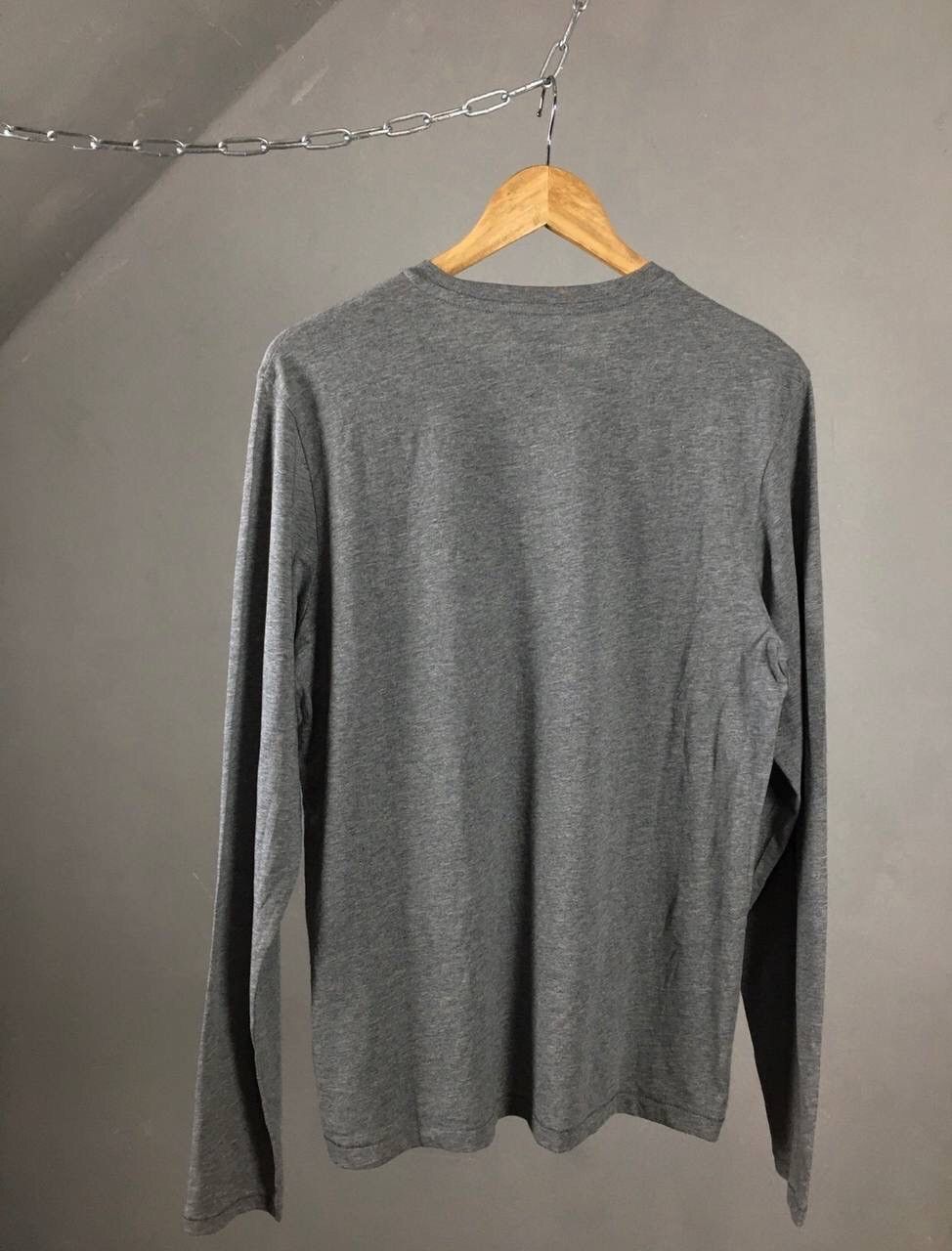 Wrangler Wrangler Big Logo Streetwear Outdoor Gray Longsleeve Size US M / EU 48-50 / 2 - 6 Thumbnail